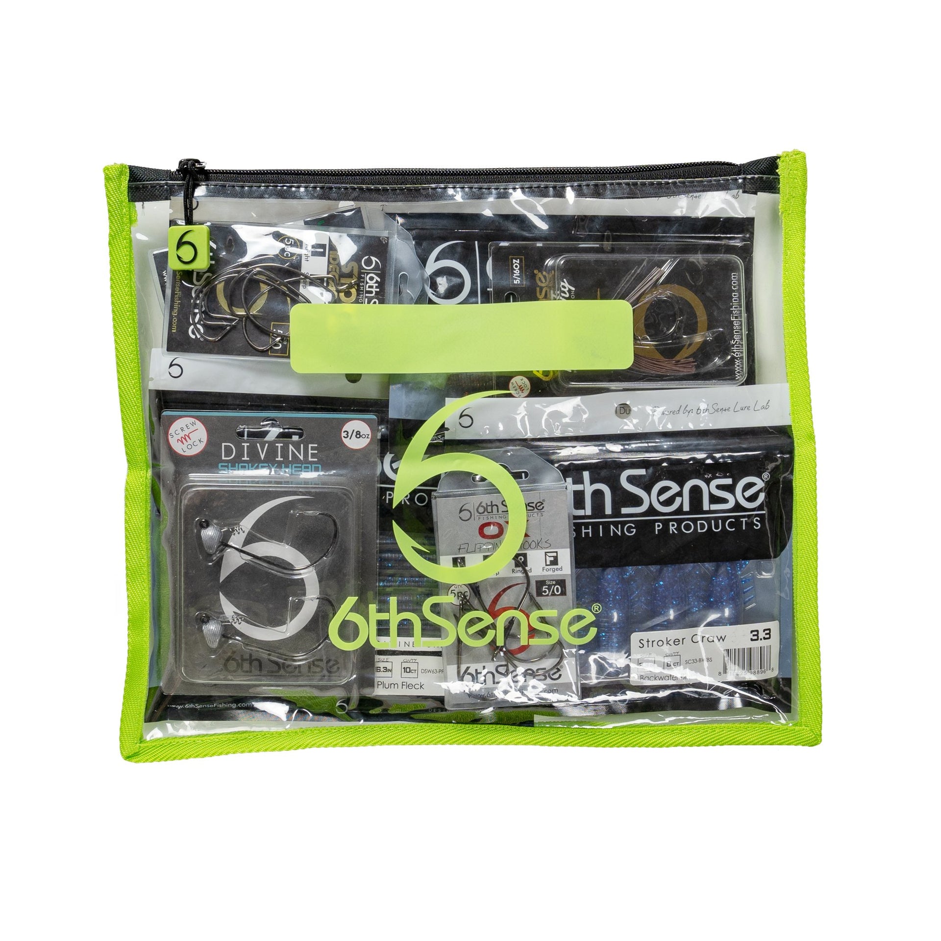 6th Sense BaitZip Bag - 16 x 14 - Green